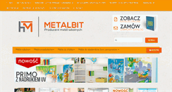 Desktop Screenshot of metalbit.com.pl