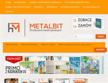 Tablet Screenshot of metalbit.com.pl